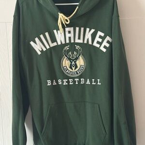 NBA Milwaukee Bucks Dark Green Hoodie